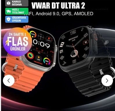 Watch Ultra2 Wifi Android Akilli Saat 2gb Rom 16gb Bellek Full Donanim 5g P - %59 İndirim