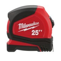 25' Milwaukee Tape Measure or Torque Lock 7" Steel Curved Jaw Pliers