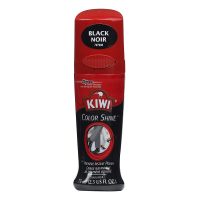 2.5oz KIWI Color Shine Liquid Shoe Polish (Black)