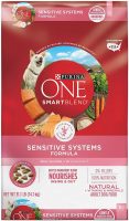 31.1 lbs Purina ONE SmartBlend Sensitive Systems Adult Dry Dog Food (Salmon)