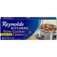 6-Count Reynolds Kitchens Premium Slow Cooker Liners (13"x21")