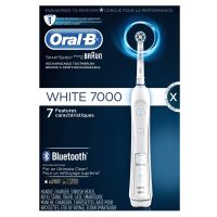 Oral-B 7000 SmartSeries Power Rechargeable Bluetooth Toothbrush (White)