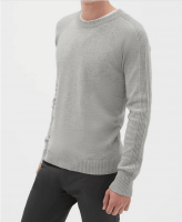 Extra 50% Off Clearance + 15% Off: Raglan Crewneck Sweater (Grey)