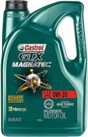 5-Qt Castrol 03060 GTX Magnatec 0W-20 Full Synthetic Motor Oil