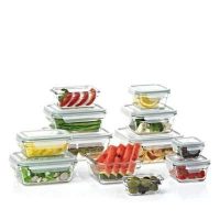 Sam's Club Members: 24-Piece Member's Mark Glass Food Storage Set by Glasslock