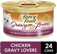 24-Ct Purina Fancy Feast Gravy Lovers Adult Canned Wet Cat Food (Chicken Flavor)