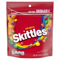 9-Ounce Skittles Original Fruity Candy Grab n Go Size Bag