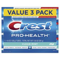 3-Pack 4.6oz Crest Pro-Health Smooth Formula Toothpaste (Clean Mint)