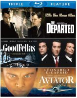 Martin Scorsese Triple Feature: The Departed + GoodFellas + The Aviator (Blu-ray)