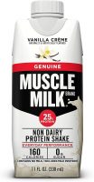 12-Pack 11oz. Muscle Milk 25g Protein Shake (Vanilla Creme)