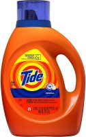 100oz Tide HE Liquid Laundry Detergent (Original or Free & Gentle)