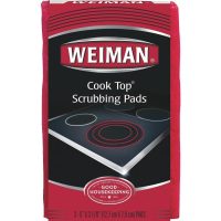 3-Count Weiman Cook Top Non-Scratch Scrubbing Pads