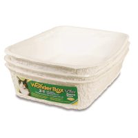 3-Pack Kitty's WonderBox Disposable Litter Box (Medium)