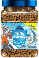 12oz Blue Buffalo Kitty Cravings Crunchy Cat Treats (Tuna)