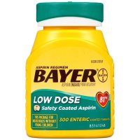 300-Count Bayer Enteric Coated Pain Reliever Tablets
