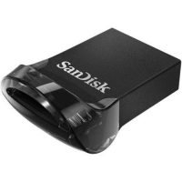 SanDisk Memory: 128GB SanDisk Cruzer Ultra Fit USB 3.1 Flash Drive