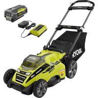 Home Depot B&M Clearance YMMV Ryobi 40V 20 in. Brushless Push Lawn Mower with 5.0 Ah Battery and Charger $149