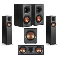 Klipsch: R-610F Floors (Pair) + R-41M Book (Pair) + R-52C Center + R-100SW Sub