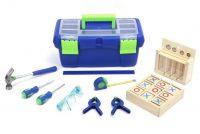 Create & Learn 9-Piece Children's Tool Set w/ 2 Project Kits