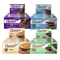 12-Pack Quest Nutrition Protein Bars (various flavors)