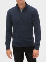 Gap Factory: Extra 50% Off Clearance: Men's Quarter-Zip Mockneck Sweater