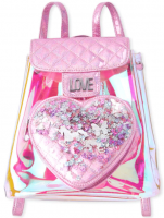 Girls' Mini Backpacks: Glitter Unicorn $9.90 Shakey Iridescent