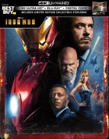 Disney Steelbook 4K Blu Ray Movies: Iron Man