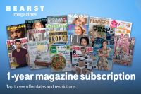 T-Mobile Customers: 1-Year Hearst Magazine Print Subscription