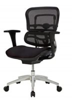 WorkPro 12000 Mesh Mid-Back Office Chair (Black)