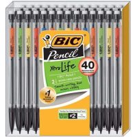 40-Count BIC Xtra-Smooth Mechanical Pencil (0.7mm Medium Point)