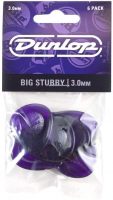 6-Pack Dunlop Big Stubby 3mm Guitar Picks