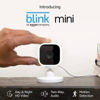 Blink Mini Indoor Wired 1080p Wi-Fi Security Camera