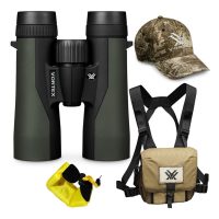 Vortex 10x42 Crossfire HD Roof Prism Binoculars w/ GlassPak Harness Case & More