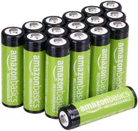 16-Pack AmazonBasics AA 2000mAh Rechargeable Batteries