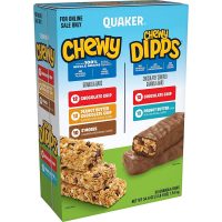 58-Ct Quaker Chewy Granola Bars & Dipps Variety Pack