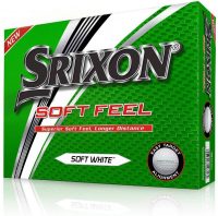 1-Dozen Srixon Soft Feel Golf Balls (White or Yellow)