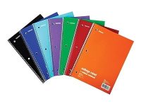 Staples 1-Subject 8."x10.5" College Ruled Notebook or 12"Imperial Scale Ruler