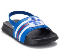 Kids' Footwear: Star Wars R2D2 Soccer Slides or Superman Slide Sandals