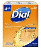Dial Antibacterial Deodorant Bar Soap Gold 4 Ounce 3 Bars $1.61 with Prime Shipping