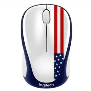 Logitech M317C Wireless Mouse (American Flag)
