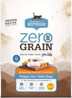 12-Lbs Rachael Ray Nutrish Zero Grain Indoor Weight Control Dry Cat Food