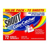 72-Count Shout Color Catcher Dye Trapping Sheets