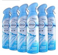 6-Pack 8.8oz. Febreze Air Freshener/Odor Spray (Linen & Sky Scent)