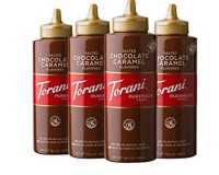 4-Pack of 16.5oz Torani Puremade Salted Chocolate Caramel Sauce