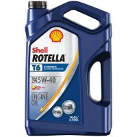 1-Gallon Shell Rotella T6 5W-40 Full Synthetic Diesel Engine Oil