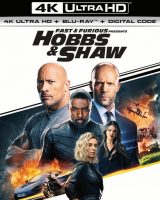 4K UHD + Blu-ray + Digital Movies: Fast & Furious Presents: Hobbs & Shaw