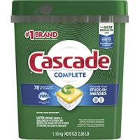 78-Count Cascade Complete ActionPacs Dishwasher Detergent (Fresh Scent)