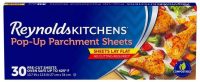 30-Count Reynolds Kitchens Pop-Up Parchment Paper Sheets (10.7"x13.6")