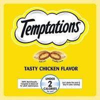 14oz Temptations Jumbo Stuff Crunchy and Soft Cat Treats (Tasty Chicken Flavor)