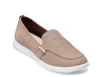 Women's Cole Haan Grand 2 Leather Loafer (Taupe)